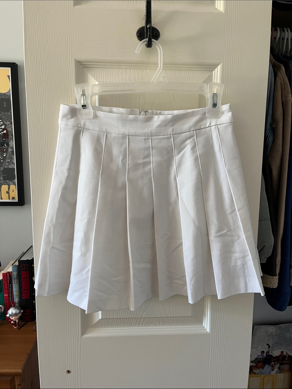 Sunday Best White Pleated Women's Skirt